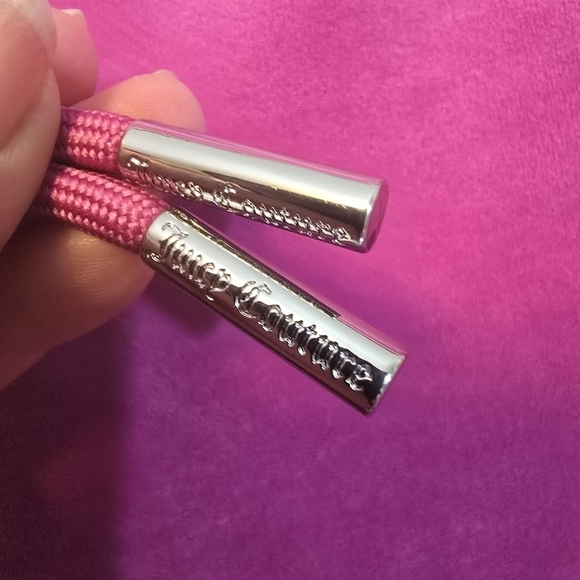 Juicy Couture OG Big Bling Velour Track Pants NWOT Purple Size Large - Picture 5 of 13